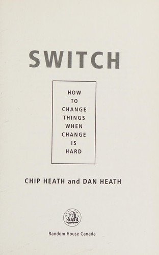 Switch (2010, Random House Canada)