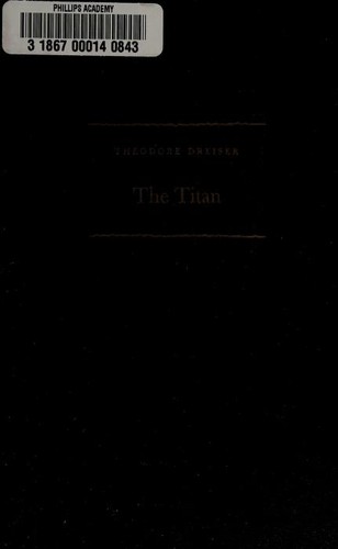 Theodore Dreiser: The Titan (1925, World publishing co.)