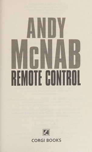 Andy McNab: Remote Control (2011, Penguin Random House)