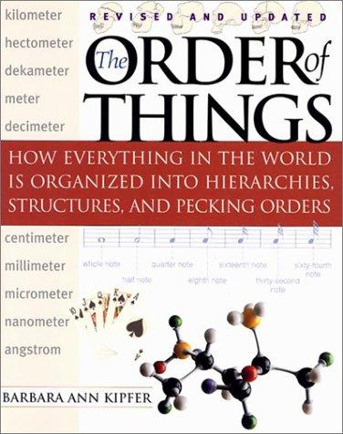 The Order of Things (Hardcover, 2003, MJF Books)
