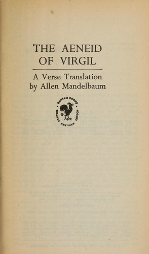 Virgil: The Aeneid of Virgil (1971, Bookman Books)