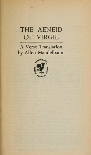 The Aeneid of Virgil (1971, Bookman Books)