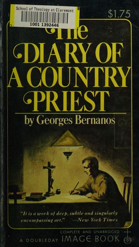 Georges Bernanos: The diary of a country priest (French language, 1974, Image Books)