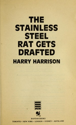 Harry Harrison: The stainless steel rat gets drafted (1987, Bantam Books)