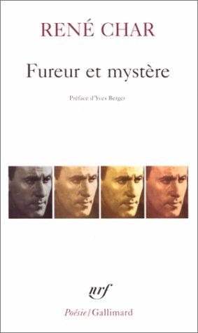 René Char: Fureur et mystère. (French language, 1967, Gallimard)