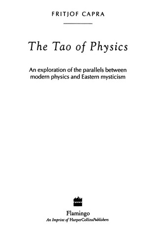 Fritjof Capra: The tao of physics (Paperback, 1982, Flamingo)