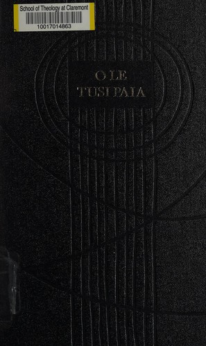 Bible: O Le Tusi Paia (Hardcover, Undetermined language, 1969, The Bible Society in the South Pacific)