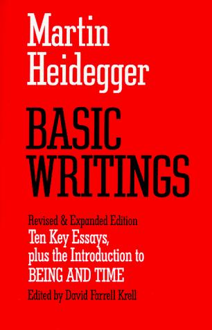 Martin Heidegger: Basic writings (1993, HarperSanFrancisco)