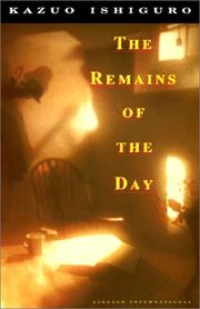 Remains of the Day (2001, Tandem Library)