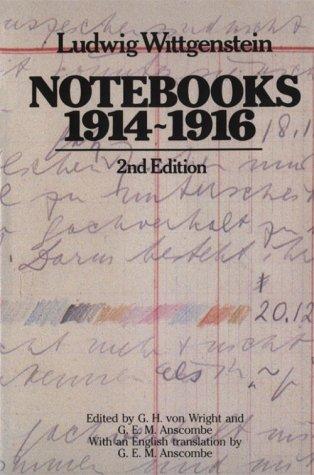 Notebooks, 1914-1916 (Paperback, 1979, University of Chicago Press)