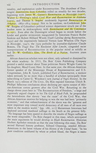 W. E. B. Du Bois: Black reconstruction in America (1992, Atheneum, Maxwell Macmillan Canada, Maxwell Macmillan International)