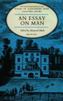 Alexander Pope: An essay on man (1982, Methuen)