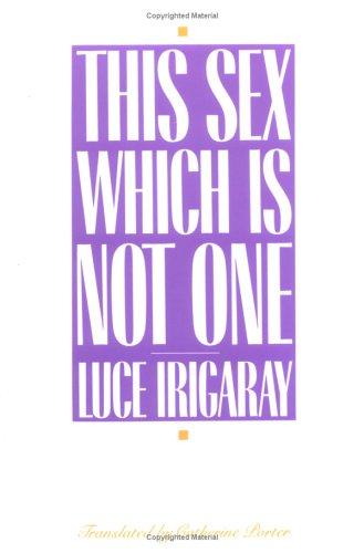 Luce Irigaray: This sex which is not one (1985, Cornell University Press)