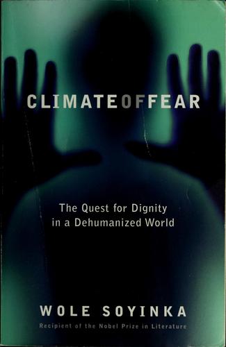 Wole Soyinka: Climate of fear (2005, Random House Trade Paperbacks)