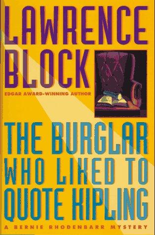 Lawrence Block: The burglar who liked to quote Kipling (1996, Dutton)