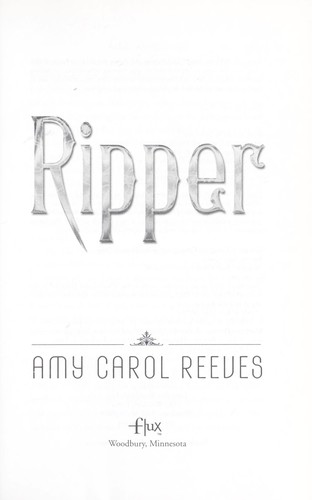 Amy Carol Reeves: Ripper (2012, Flux)