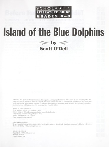 Scott O'Dell: Island of the Blue Dolphins