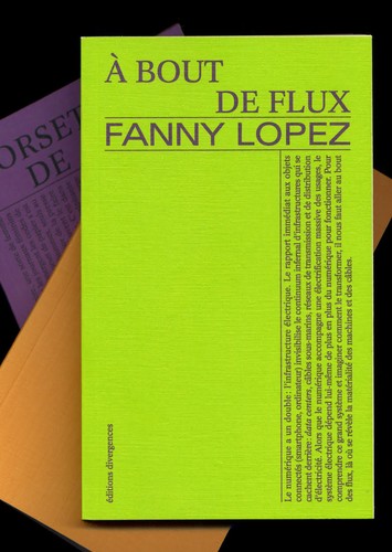 Fanny Lopez: À bout de flux (French language, 2022, Divergences)