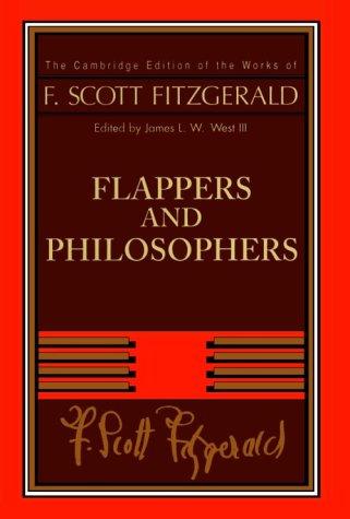 F. Scott Fitzgerald: Flappers and philosophers (2000, Cambridge University Press)