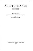 Aristophanes: Aristophanes, Birds (Greek language, 1995, Clarendon Press, Oxford University Press)