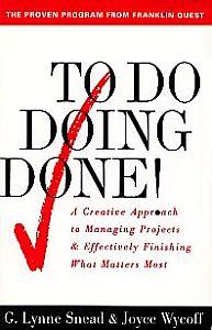 G. Lynne Snead: To do-- doing-- done! (1997, Fireside)