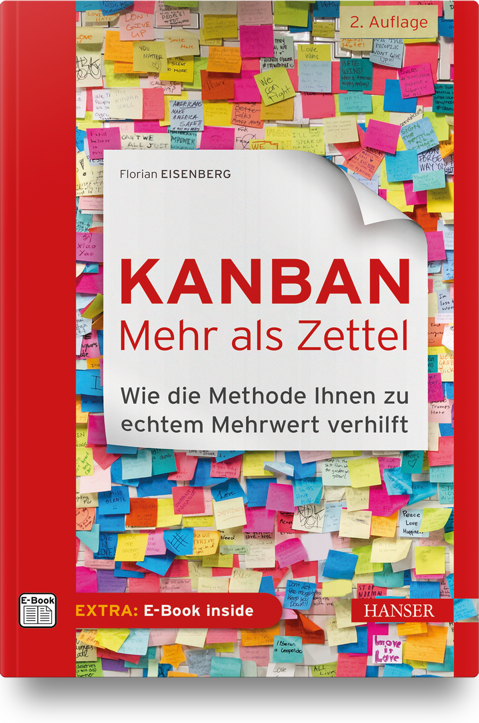 Florian Eisenberg: Kanban – mehr als Zettel (Paperback, deutsch language, 2022, Carl Hanser Verlag)