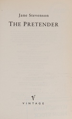 Jane Stevenson: The pretender (2003, Vintage)