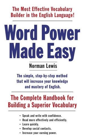 Lewis, Norman: Word power made easy (1949, Doubleday)