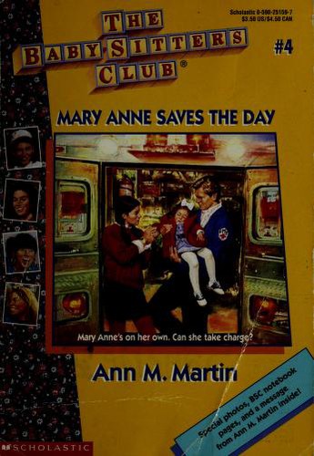 Ann M. Martin: Mary Anne Saves the Day (Paperback, 1995, Scholastic Inc.)