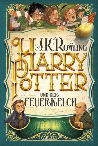 J.K. Rowling, Jim Kay: Harry Potter und der Feuerkelch (German language, Carlsen)