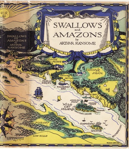 Arthur Michell Ransome: Swallows and Amazons (1931, J. B. Lipincott company)