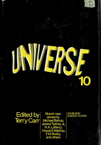 Terry Carr: Universe 10 (1980, Doubleday & Co.)