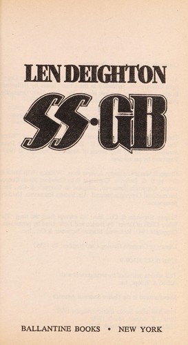 Len Deighton: SS-GB (Paperback, 1984, Ballantine Books)