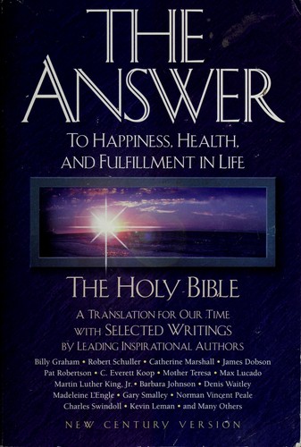 Bible: The answer (Hardcover, 1993, Word Bibles)