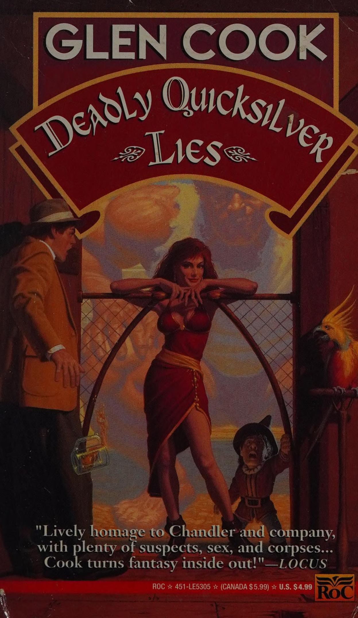 Deadly Quicksilver Lies (1994, Roc Books)