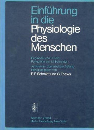 Robert F. Schmidt: Physiologie Des Menschen (Hardcover, German language, 1993, Springer Verlag)
