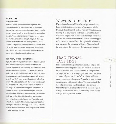 Nancy Bush: Knitted lace of Estonia (2008, Interweave Press)