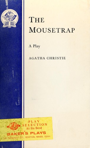 Agatha Christie: The Mousetrap (Acting Edition) (Paperback, 1954, Samuel French Ltd)