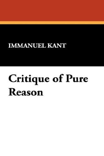 Critique of Pure Reason (Paperback, 2007, Wildside Press)