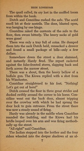 Louis L'Amour: High lonesome (Paperback, 1993, Bantam)