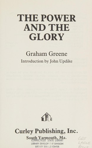 Graham Greene, Graham Greene: The power and the glory (1991, Curley Pub.)