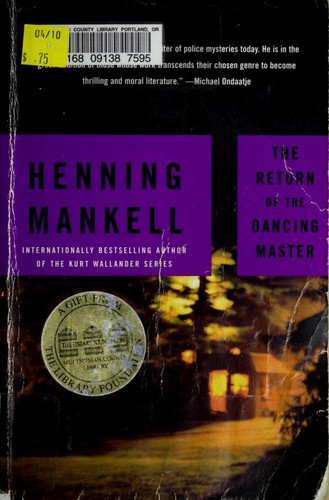 Henning Mankell, Henning Mankell: RETURN OF THE DANCING MASTER; TRANS. BY LAURIE THOMPSON (Paperback, 2005, vintage)