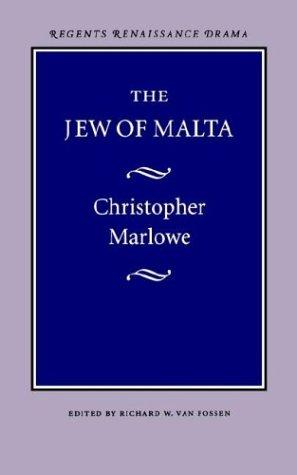 Christopher Marlowe: The Jew of Malta (Paperback, 1992, University of Nebraska Press)