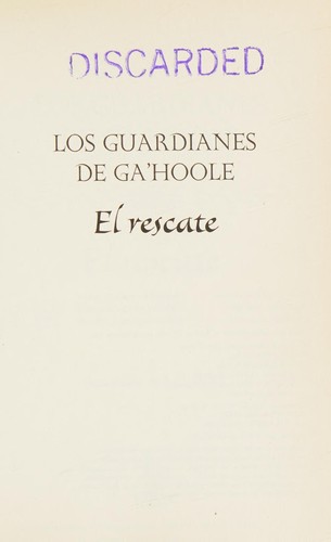 Kathryn Lasky: Rescate (Spanish language, 2012, Ediciones B)