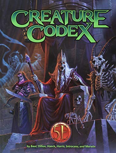 Creature Codex (Hardcover, 2018, Paizo Inc.)