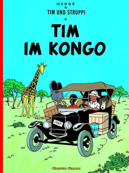 Tim im Kongo (German language, 1976, Carlsen Comics)