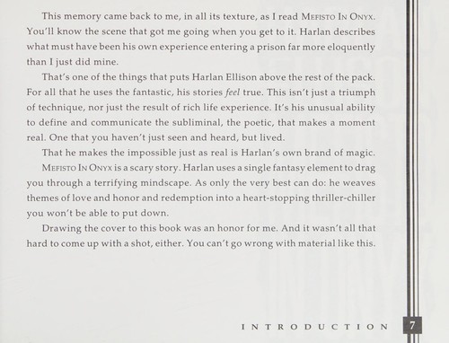 Harlan Ellison: Mefisto in Onyx (1993, Mark V. Ziesing Books)