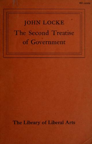 John Locke: The second treatise of government