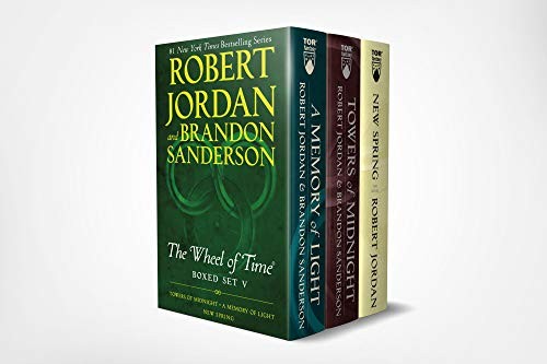 Wheel of Time Premium Boxed Set V : Book Thirteen : Towers of Midnight, Book Fourteen : A Memory of Light, Prequel (Paperback, 2020, Tor Fantasy)