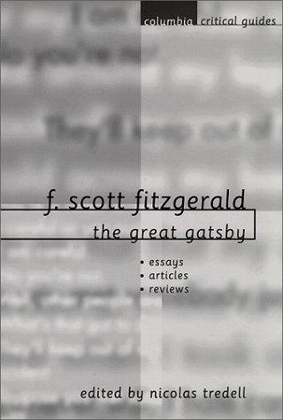 F. Scott Fitzgerald (1999, Columbia University Press)